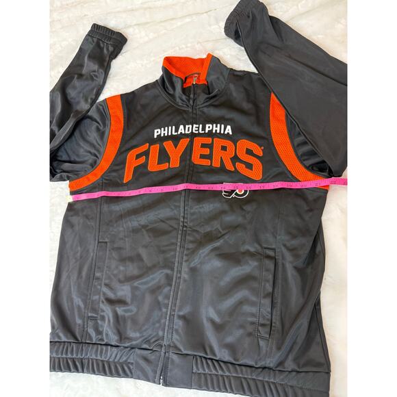 Philadelphia Flyers NHL GIII Carl Banks Jacket Fleece Lined Kids L/XL /Adult Sm - Picture 8 of 10
